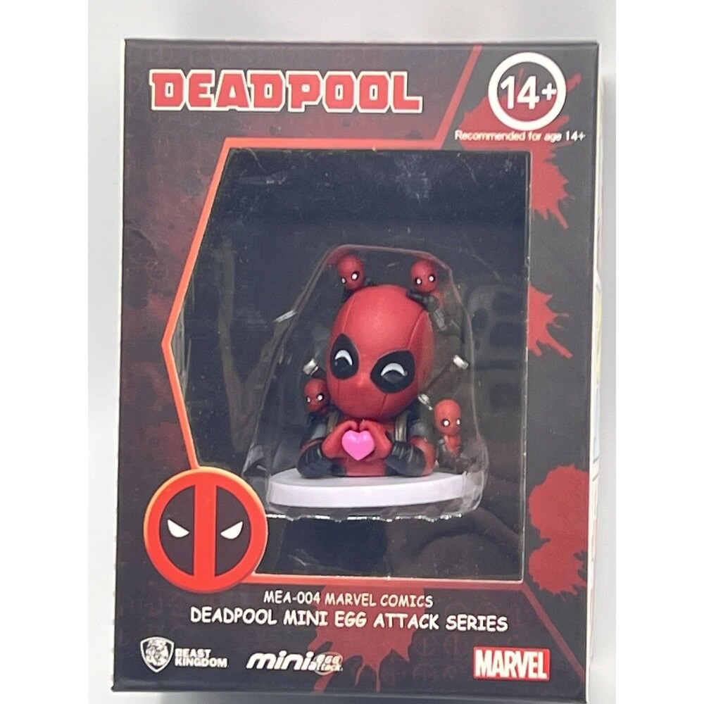 Deadpool Marvel Mini Egg Attack Series Beast Kingdom Hearts MEA-004 2018 Hearts